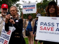 Senadores republicanos criticam os democratas por ‘promover o medo’ sobre a segurança eleitoral SAVE Act