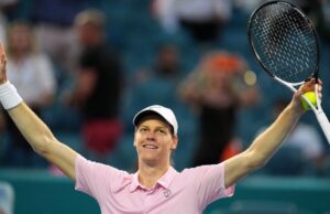 Sinner garante ‘Sunshine Double’, derrotando Lehecka na closing do Miami Open