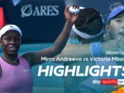 Sabalenka e Gauff chegam a alojamento em Miami