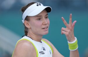 Rybakina segura Pegula e chega às semifinais em Miami