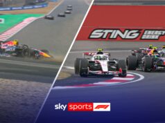 Ferraris conseguem outra largada rápida com Hadjar girando na primeira volta