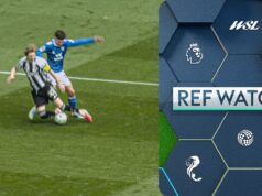 Ref Watch: Sem penalidade para Gordon, mas também sem mergulho