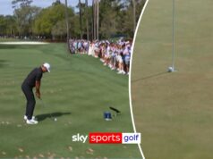 Você não pode chegar muito mais perto! Koepka quase acerta o hole-in-one!