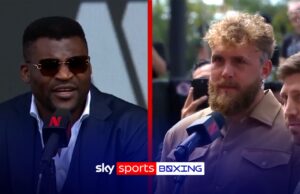 ‘Você correu como um pato!’ | Jake Paul provoca resposta AQUECIDA de Ngannou!