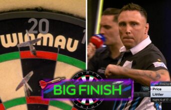 Van Gerwen sofre saída chocante no Troféu Europeu de Dardos