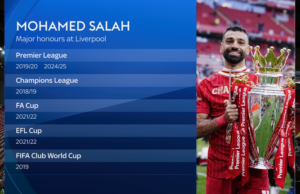 Carra: Salah à frente de Ronaldo entre os grandes nomes da Premier League