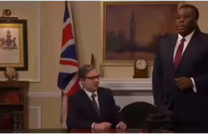 ‘Presidente assustador e maravilhoso, por que ele é tão difícil de conversar?’: A estreia do SNL no Reino Unido zomba da ligação estranha de Starmer com Trump sobre a guerra no Irã