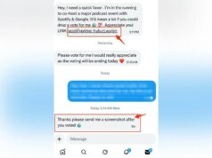 Falsa fraude de votação no Spotify exposta