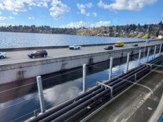 GeekWire viaja no primeiro trem de ponte flutuante do mundo – os deslocamentos tecnológicos de Seattle nunca mais serão os mesmos