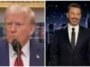 Jimmy Kimmel brinca que Donald Trump pode estar ‘bravo’ porque o filme ‘Melania’ não foi indicado ao Oscar