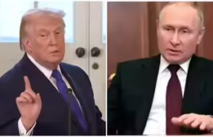 ‘Putin pode estar ajudando-os’: Trump sugere que a Rússia poderia estar ajudando o Irã