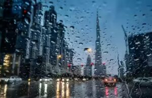 Clima nos Emirados Árabes Unidos hoje: Chuva provável em Fujairah e RAK; As temperaturas rondam os 30°C em Dubai