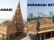 Fotos do set de ‘Varanasi’: SS Rajamouli recria a cidade em estúdio