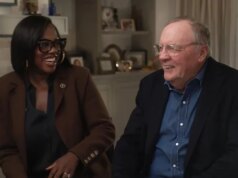 Viola Davis e seu mais recente co-estrela, o autor James Patterson