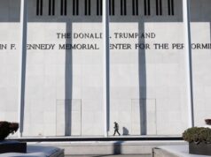 Trump participando da noite de estreia do musical ‘Chicago’ no Kennedy Middle