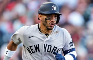 O shortstop dos Yankees, José Caballero, faz história na MLB e se torna o primeiro jogador a usar o Automated Ball-Strike System