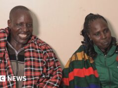 ‘Eu pulei pela casa’, os pais de Sebastian Sawe comemoram recorde da maratona