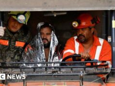 Mineiro preso é resgatado de túnel mexicano inundado após 14 dias