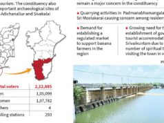 À medida que as pesquisas se aproximam, os residentes de Srivaikuntam sinalizam problemas de infraestrutura e problemas de subsistência