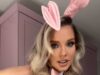 Helen Flanagan faz as temperaturas dispararem enquanto se veste como uma coelhinha attractive para o vídeo escaldante da Páscoa