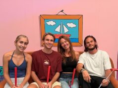 O novo namorado toyboy de Dina Broadhurst se mistura à vida acquainted enquanto posam para uma foto de Páscoa com seu filho