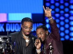 O ex-membro da banda de Offset, Quavo, reage ao rapper ser baleado – enquanto o colega músico Lil Tjay divulga declaração negando ‘rumores infundados’ de envolvimento no incidente na Flórida