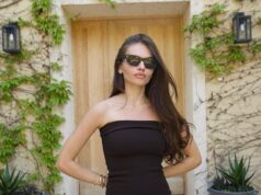 ‘A garota mais linda do mundo’ Thylane Blondeau, 25, exala elegância em um LBD chique enquanto posa para fotos deslumbrantes