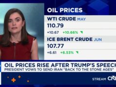 O discurso de Trump sobre a guerra no Irão pinta um quadro sombrio para os mercados de petróleo, com mais de 600 milhões de barris em risco