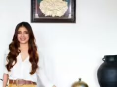 Dentro da casa de Malavika Mohanan em Mumbai