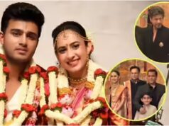 SRK e Salman iluminam a cerimônia de casamento de Disha-Sudarshan