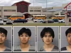 Quatro adolescentes do Texas são presos por torturar colega de classe por conversar com uma de suas namoradas