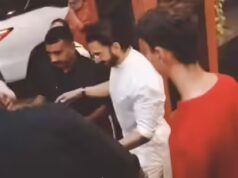 Ranveer conhece Mohan Bhagwat e presta homenagem a Hedgewar