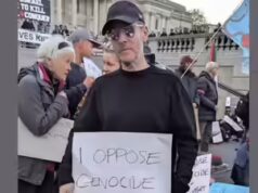 Prisões em massa em protesto em Londres: músico do Huge Assault, Robert Del Naja, entre 200 detidos durante o comício da Ação Palestina