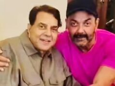 Bobby Deol fica emocionado ao lembrar do pai Dharmendra