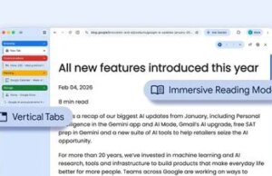 Google traz guias verticais e modo de leitura aprimorado para o Chrome