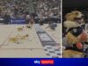 Acha que já viu tudo?! Corrida de Corgi chega à NBA
