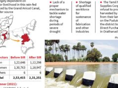 Concurso se formando entre antigos e atuais quadros do AIADMK no distrito eleitoral de Orathanadu
