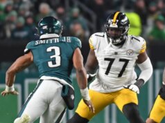 Relatório: Steelers LT Broderick Jones (pescoço) sofre revés