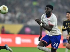 O atacante da USMNT, Patrick Agyemang, se machucou na Inglaterra