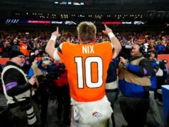 Relatório: Bo Nix, do Broncos, passou por procedimento de limpeza no tornozelo