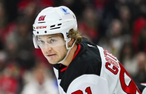 Devils F Arseny Gritsyuk fará uma cirurgia no remaining da temporada