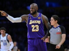 LeBron James e Lakers esgotados enfrentam Mavericks
