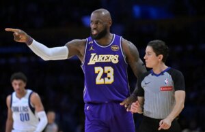 LeBron James e Lakers esgotados enfrentam Mavericks