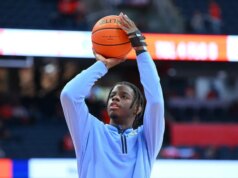 Caleb Wilson se despede da Carolina do Norte e olá da NBA