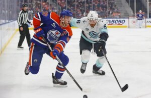 Connor Ingram, Oilers anulam Kraken, acirram corrida no Pacífico