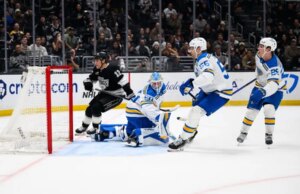 Kings lidera Blues em OT e ocupa o segundo lugar como wild card de West