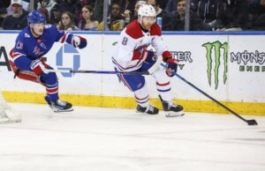 Cole Caufield (2 gols), Canadiens vencem o Rangers pela 7ª consecutiva