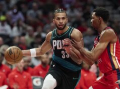 Blazers melhoram posicionamento nos playoffs e ampliam derrapagem dos Pelicans