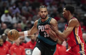 Blazers melhoram posicionamento nos playoffs e ampliam derrapagem dos Pelicans