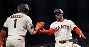 Bats apoia o início sólido de Robbie Ray como Giants no topo do Mets
